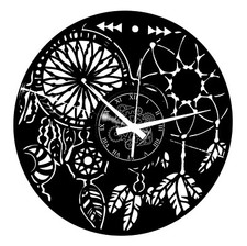 Orologio in Vinile da Parete