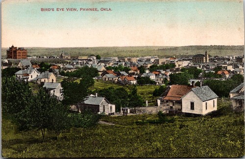 Cartolina pawnee oklahoma - cartolina, pawnee,