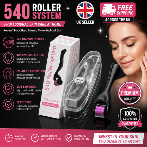 Derma skin roller 540 titanio - 540,