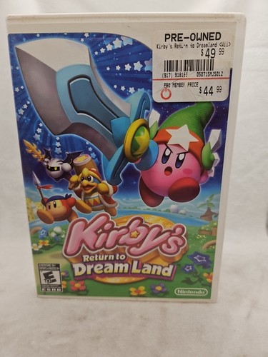 Kirby return dream land - return, to