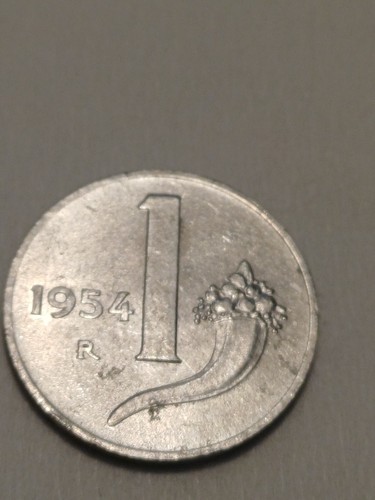 Lira 1954 circolata - lira,