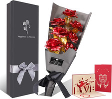 Bouquet Fiori Rose Placcato