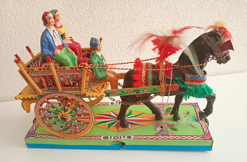 Antico carretto siciliano - antico,