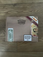 Empty Bolívar Libertador Habanos Cigar Box - Elegance for Your Collection!
