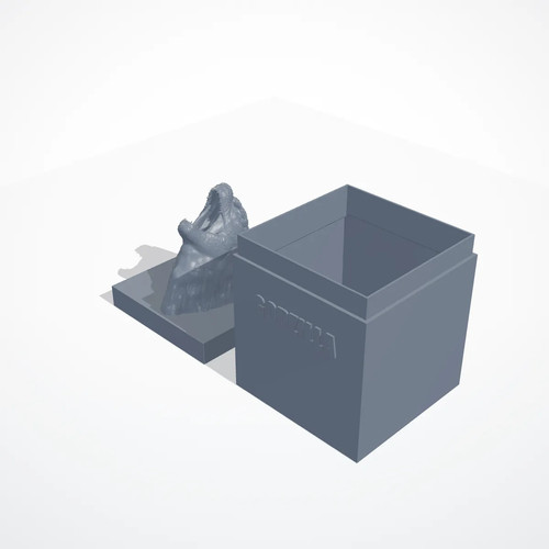 Porta fazzoletti cubico