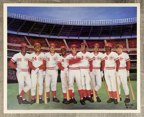 Big red machine - red, rose