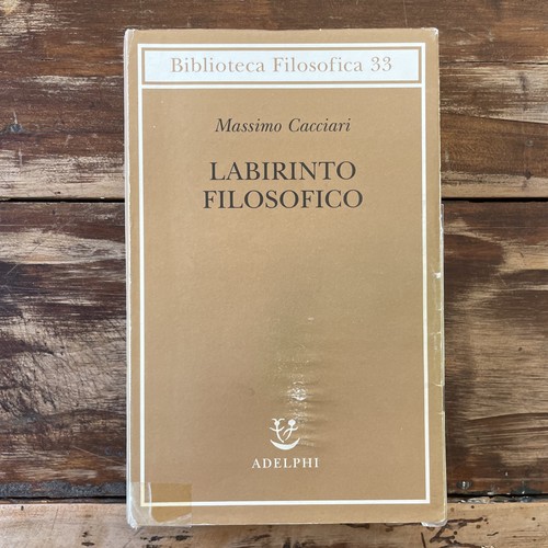 Massimo cacciari labirinto - cacciari:,
