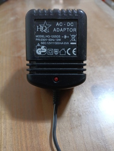 Alimentatore 12v 500ma - 12v,