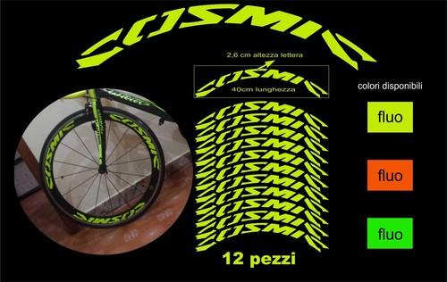 Kit adesivi cerchi bici - , bdc