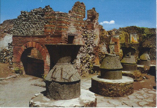 Pompei forno macina - forno, di
