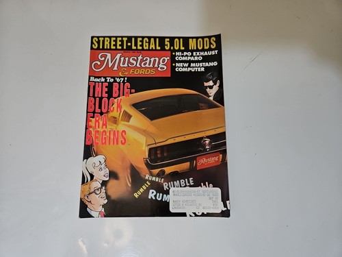 Mustang fords magazine march - &,