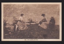 E. RIVA ARIA APERTA CARTOLINA FP VG 1913