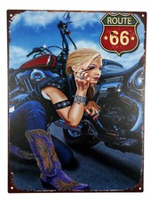 Targa di Latta " Route 66 "