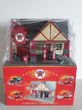 Texaco Service Station Stazione di Servizio Replica 1940 Benzina Olio Giocattolo Nuovo OVP 