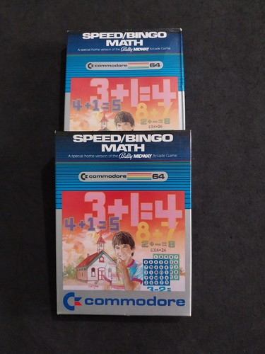 Speed bingo math commodore - commodore, 64