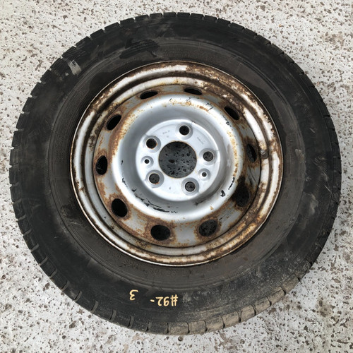 Ldv v80 ruota acciaio x16h2 - ruota,