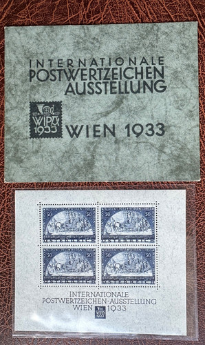 Austria 1933 blocco - austria,