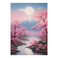 Poster A4 Paesaggio Orientale