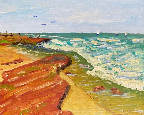 Splendido dipinto olio - dipinto,