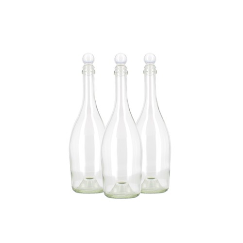 Swan bottiglia vetro - swan, 3x
