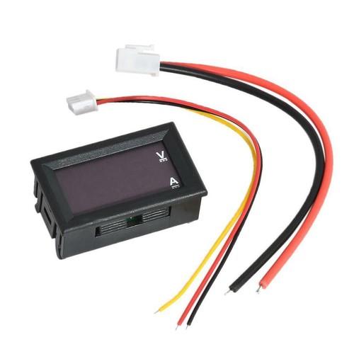 Led panel meter 10a 100v - panel, dc