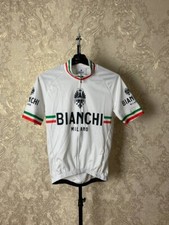 T-shirt Bianchi Milano bianca maglia ciclismo | Made in Italy