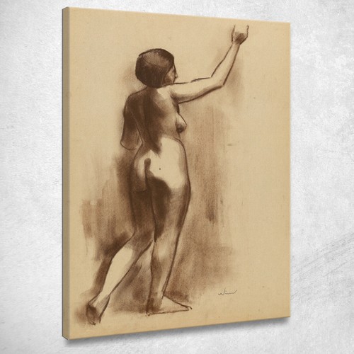 Nudo femminile karl wiener - femminile,