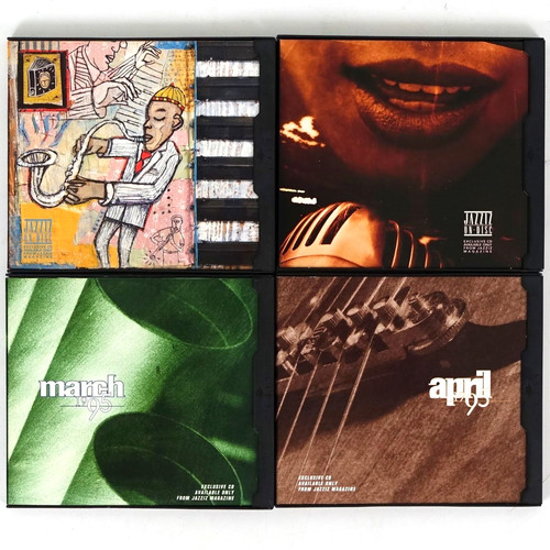 Jazziz magazine lot - lot, cds
