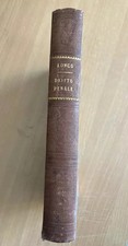 1894 Michele Longo Trattato di Codice Penale Italiano dei Reati e delle Pene