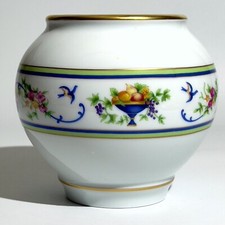 Bellissimo vaso di porcellana di Limoges Manufacture Haviland arredamento rin...