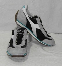 1.0. Diadora Equipe Stone Wash 12 Low-Top Unisex Adulto 37 EUR BLACK GREY