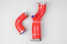 Renault Megane RS 3 250 265 Set 2 Tubi Silicone Boost Kit Tubo Aspirazione ROSSO