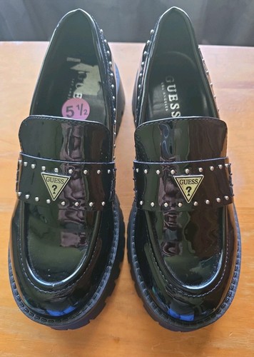 Mocassini guess neri - neri, con
