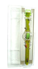SWATCH VINTAGE  GENT PIQUANT CACTUS  GK267 1998 FUNZIONA COME NUOVO