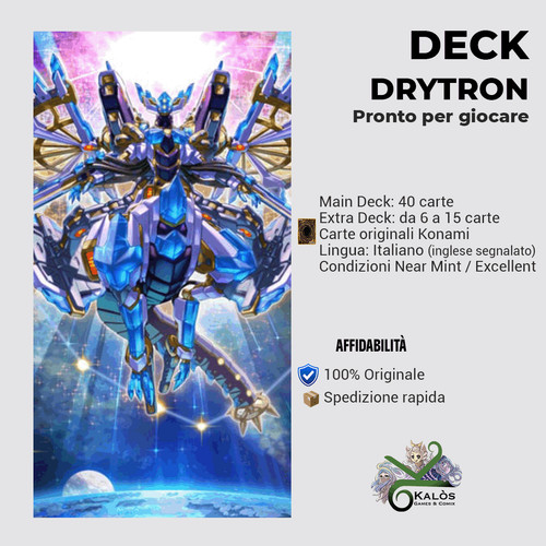 Yugioh mazzo deck drytron - yugioh!,