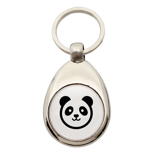 Portachiavi testa panda - testa,
