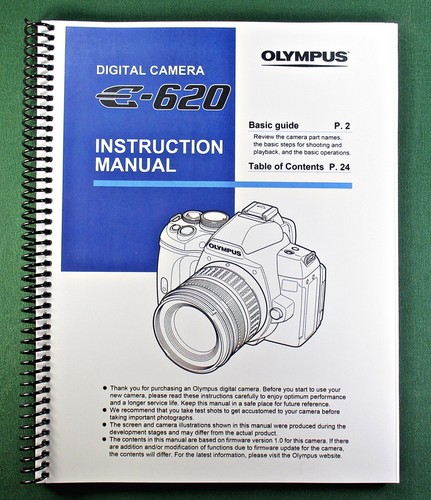 Olympus 620 manuale - olympus, e-620