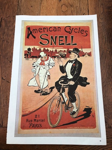 Poster bicicletta 1973