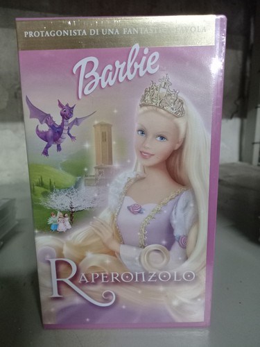 Vhs barbie raperonzolo - vhs,