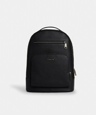 Zaino Coach Ethan da uomo nuovo con etichette in tela firmato jp