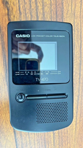 Vintage casio 470b nero - tv-470b,