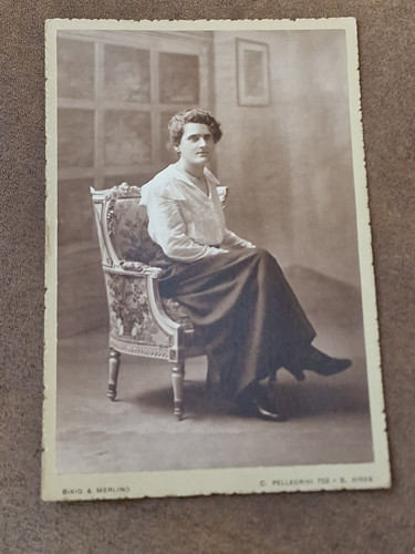 Antica foto gabinetto - antica,