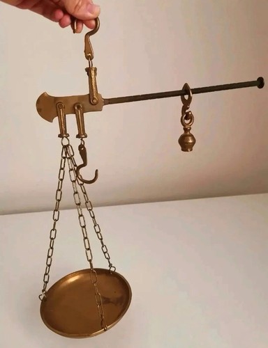 Bilancia stadera ottone - stadera,