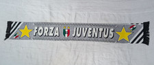 SCIARPA SCARF VINTAGE  FOOTBALL CALCIO FORZA JUVENTUS TORINO ITALIA