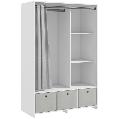Homcom guardaroba con - con, guida