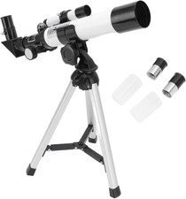 Telescopio 40 Mm Di Apertura, Telescopio Astronomico Rifrattore Portatile Con Lu