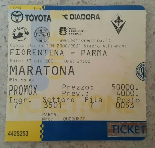 Fiorentina parma biglietto - -,