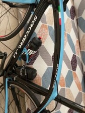 Bici da corsa Saccarelli Racing One, telaio in carbonio, taglia 56. 