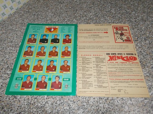 Calciatori edis 1971 scheda - 1971-72,