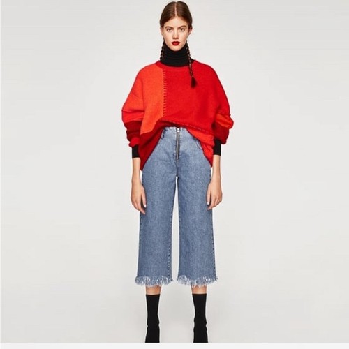 Jeans donna zara culotte - donna,